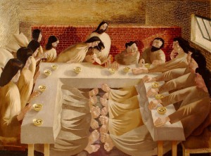 Comp Stanley Spencer Last Supper 1920