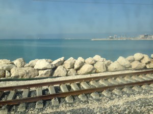 Ancona dal treno