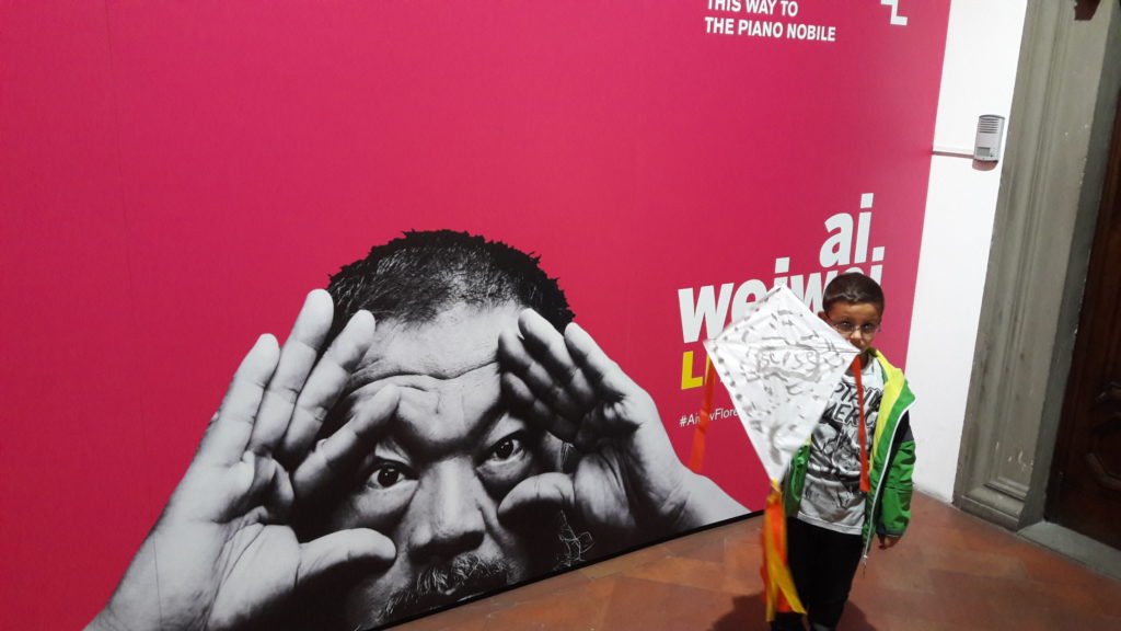 Poster Ai Weiwei Libero Palazzo Strozzi Firenze