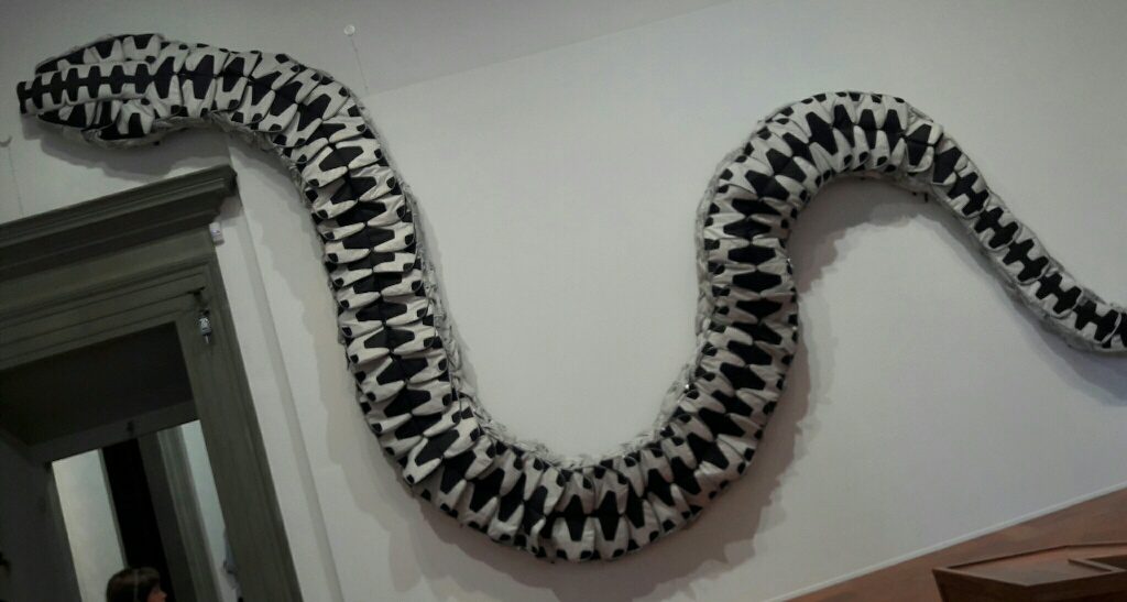 Mostra Libero di Ai Weiwei installazione Snake