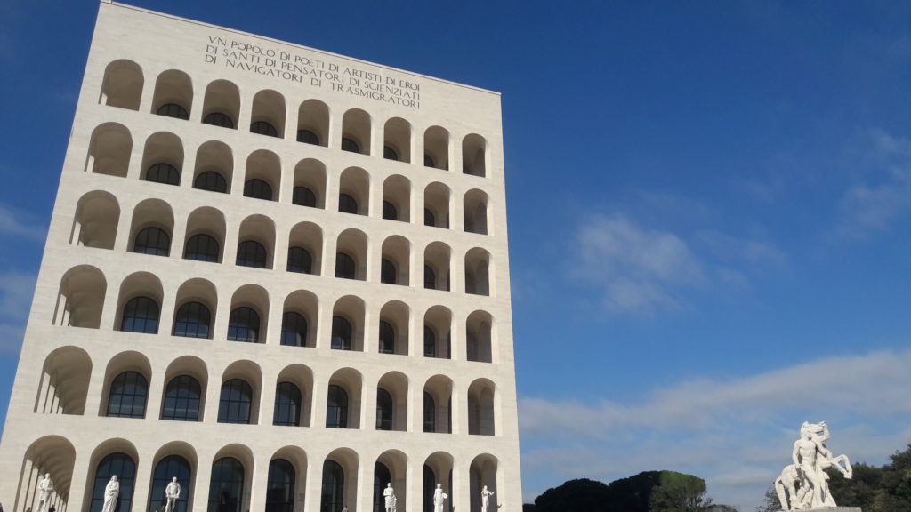 Roma Eur Palazzo della Civiltà Fendi