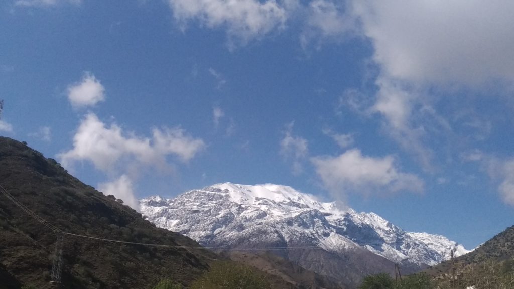 Marocco Atlante con la neve