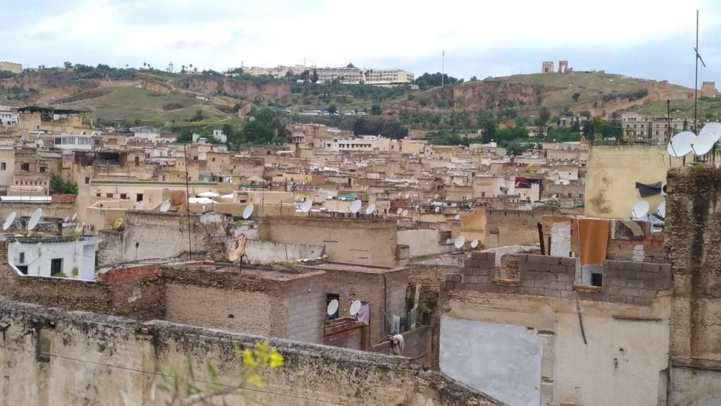 Fez medina dall'alto