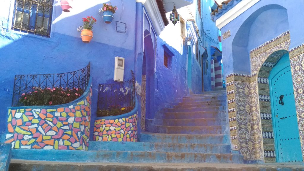 Chefchaouen la città blu in Marocco