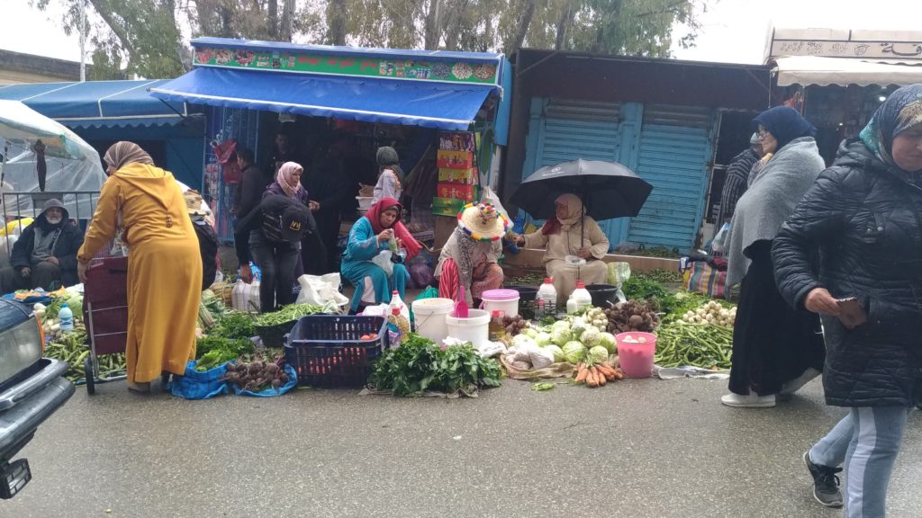 Marocco Chefchaouen mercato