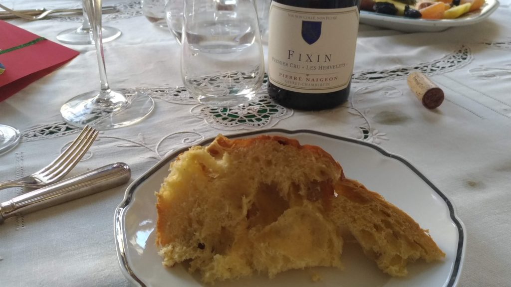 panettone Opera e vini Vanni a Lucca per Capodanno