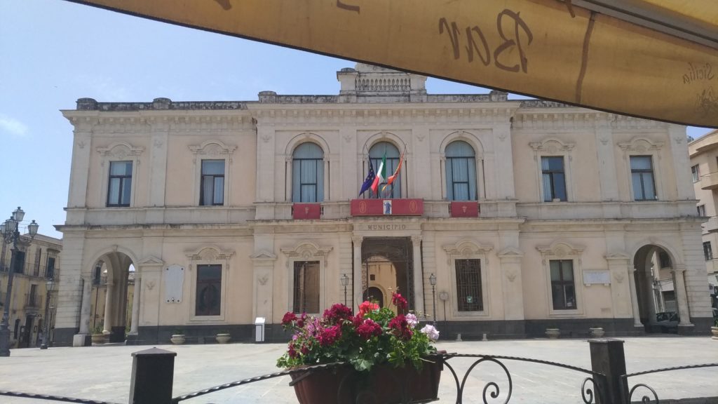 Sicilia Palazzolo Acreide piazza