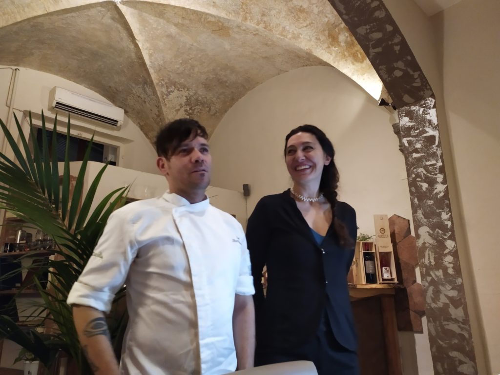 Firenze ristorante Cuculia chef Oliver Betancourt e Roberta Del Prete