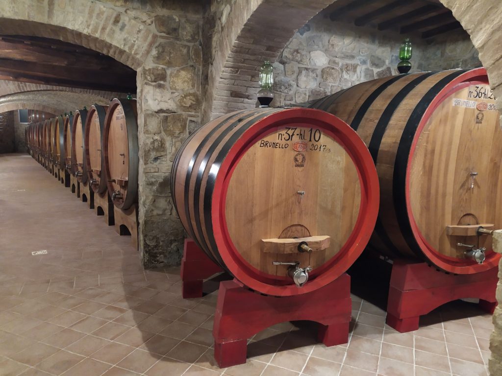 Montalcino cantina La Capanna