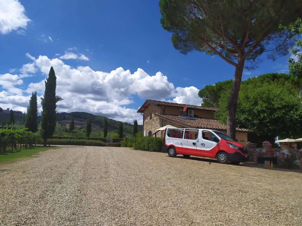 Tour Happy in Tuscany mini-van