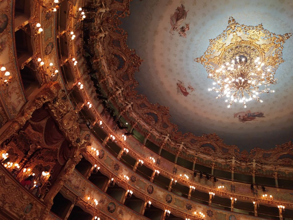 Palchi Teatro La Fenice Venezia