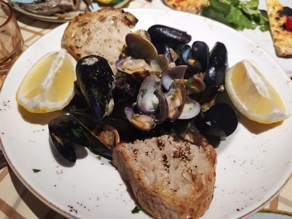 Vongole e Cozze in Sautè Pizzaman Firenze