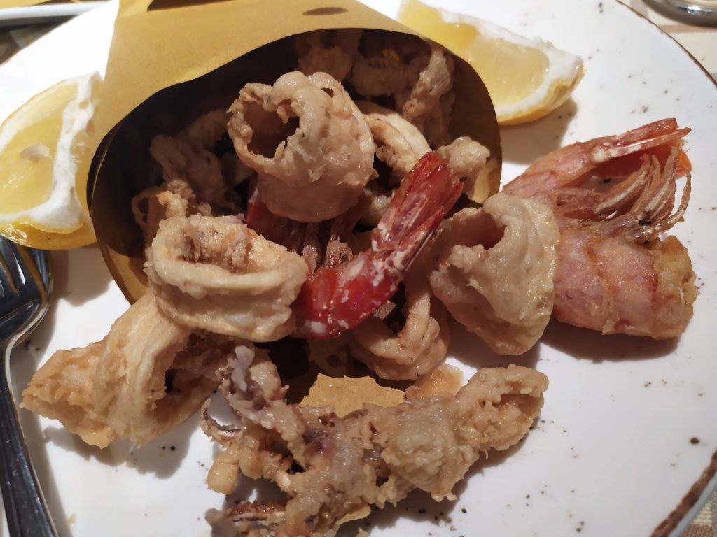 Fritto misto pesce Pizzaman Firenze