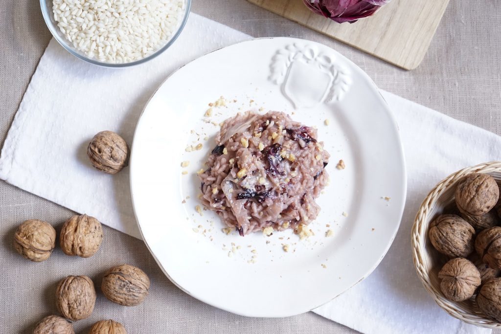 Risotto al radicchio ricetta