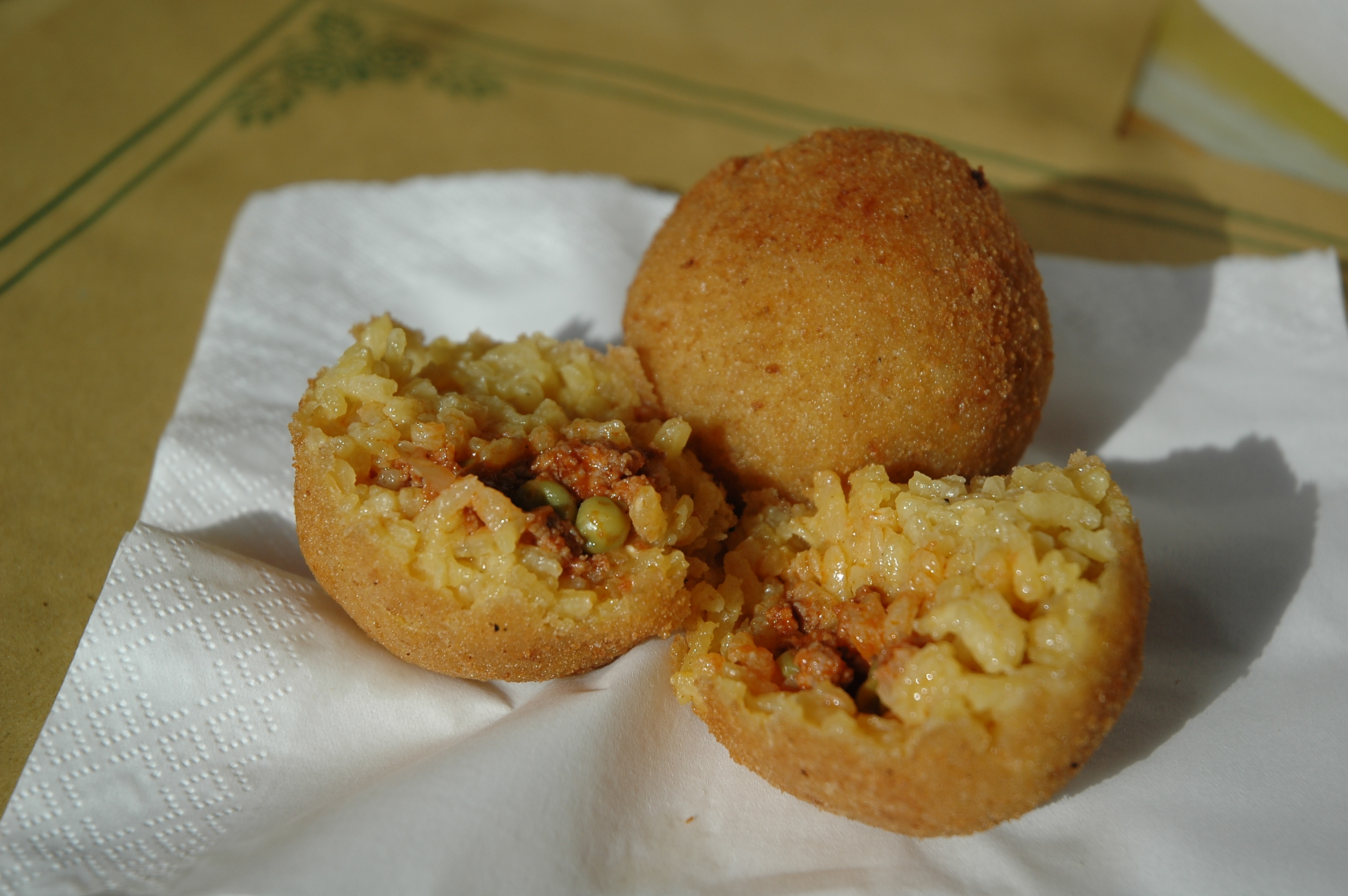 arancino siciliano Rossellino