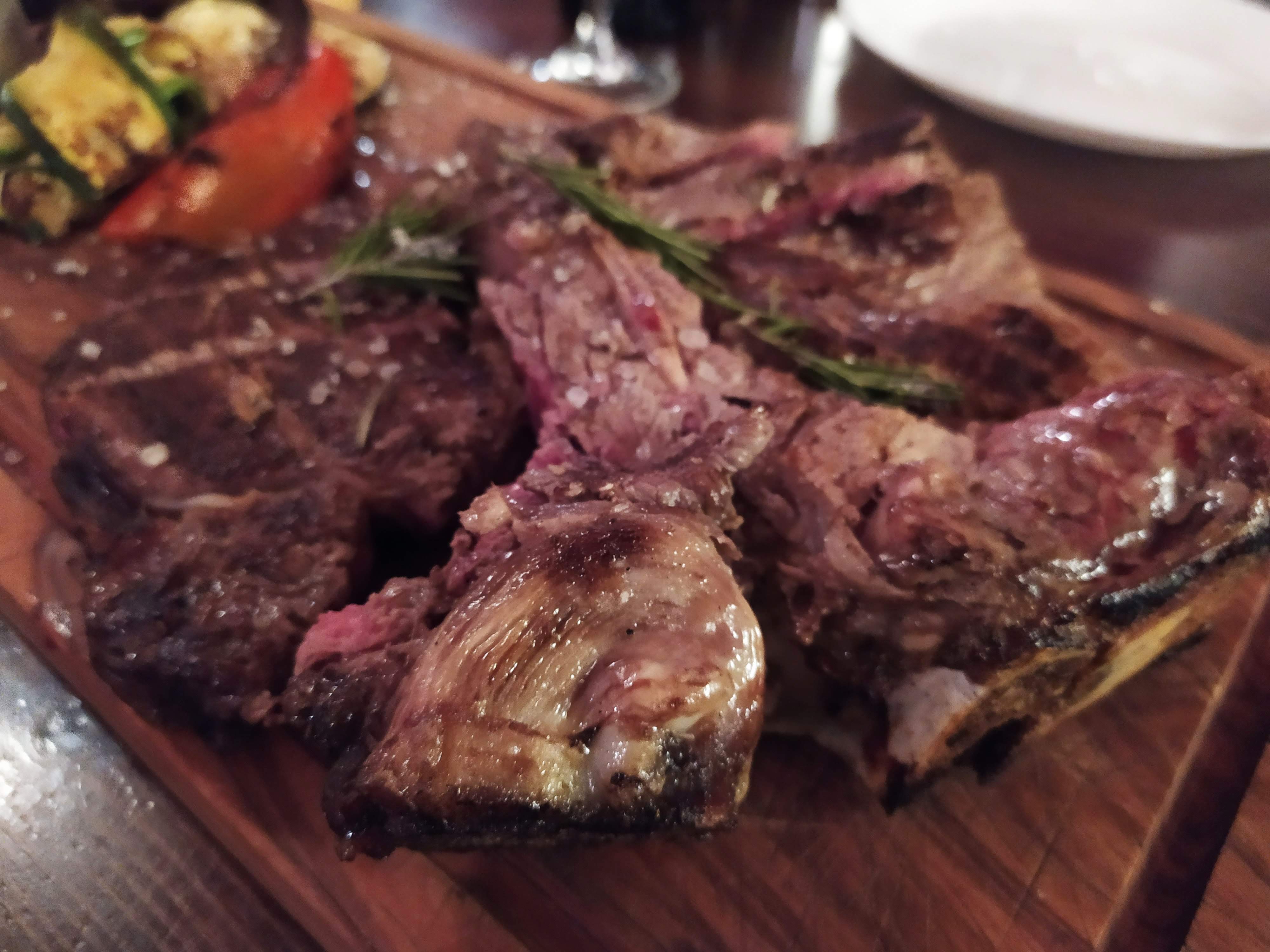 Bistecca alla fiorentina da I'Tuscani