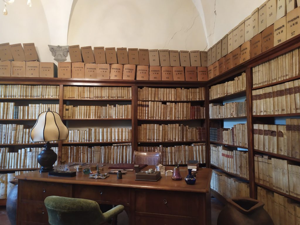 Villa Medicea di Lilliano biblioteca