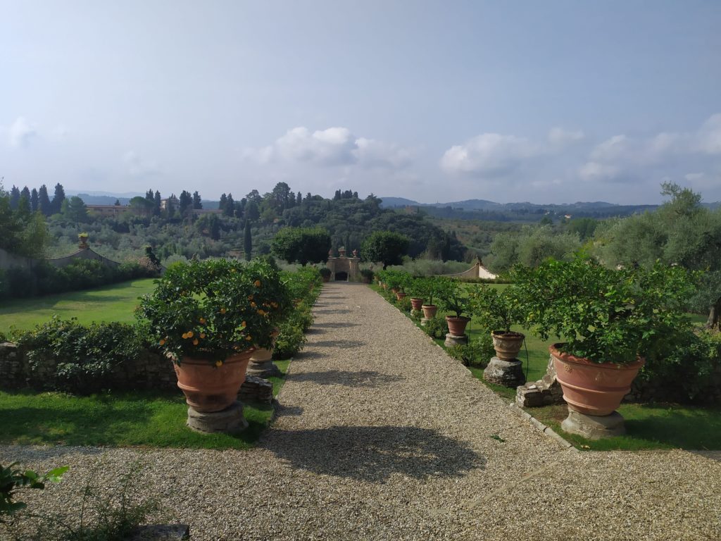 Villa Medicea di Lilliano giardino